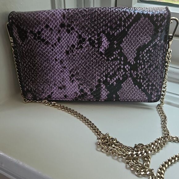 Zara Crossbody Faux Snakeskin Handbag - Picture 2 of 10